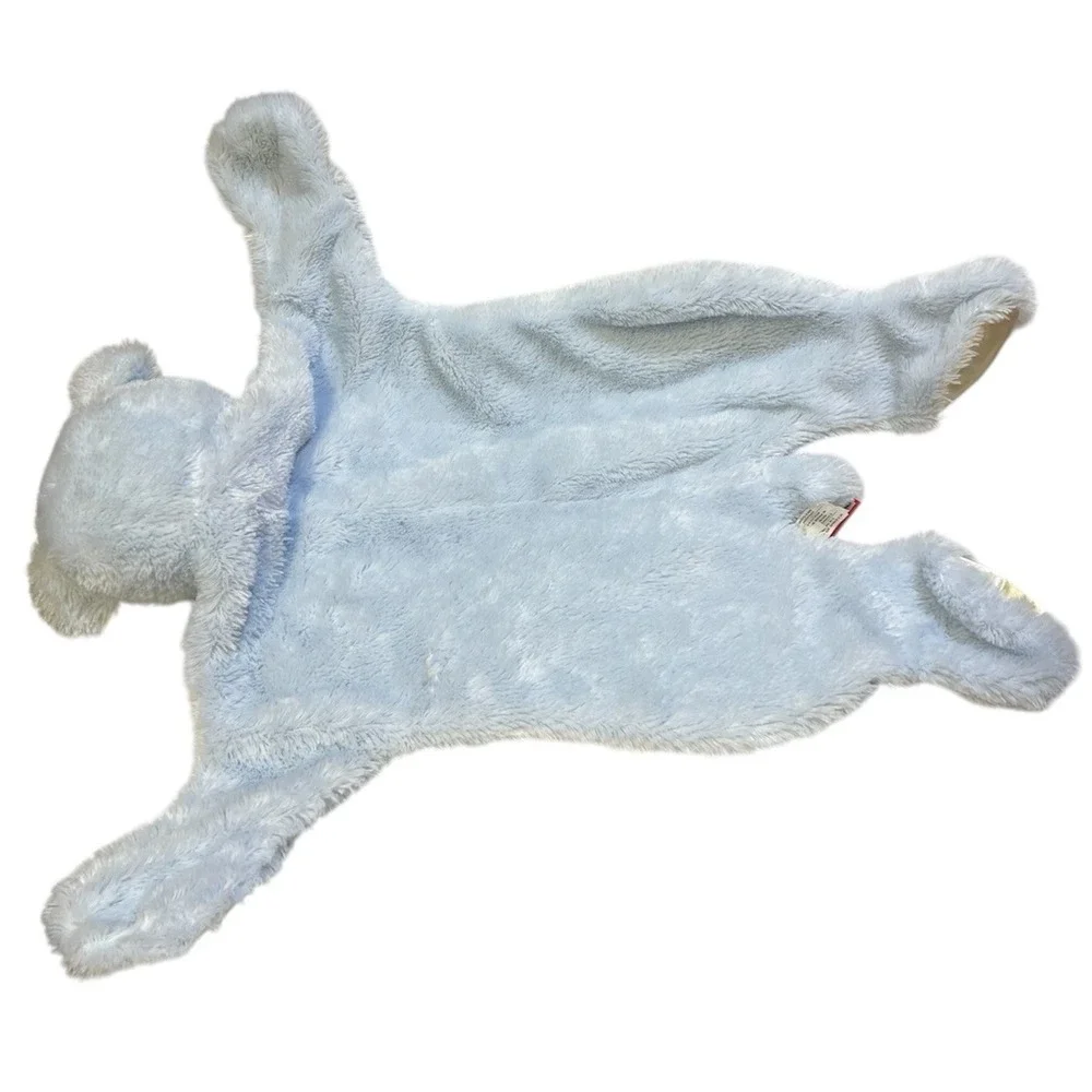 Douglas‎ Baby Sshlumpies Blue Bear Plush Lovey Security Blanket Stuffed Animal